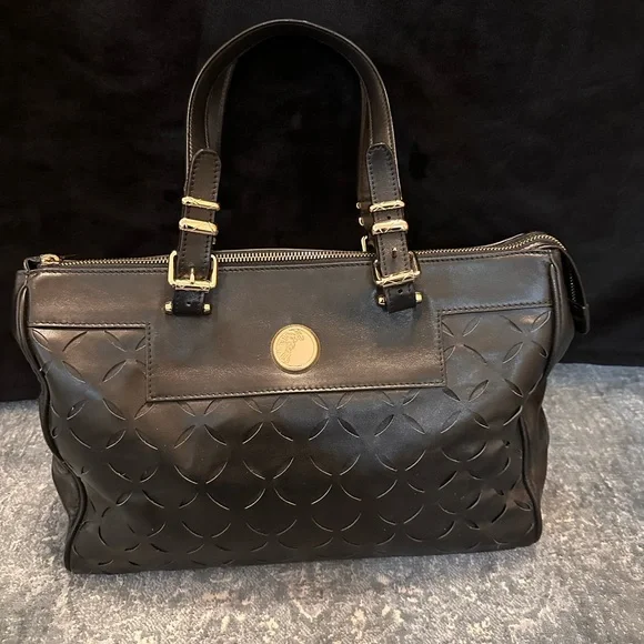 Versace Collection Leather Tote Bag - Picture 3 of 16